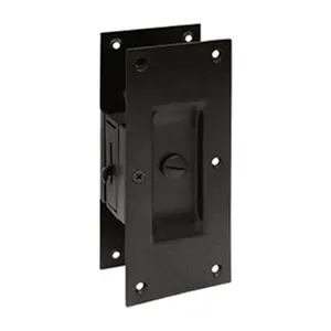 Deltana SDL60U10B 6 in. Privacy Decorative Pocket Lock- Oil Rubbed Bronze - Solid