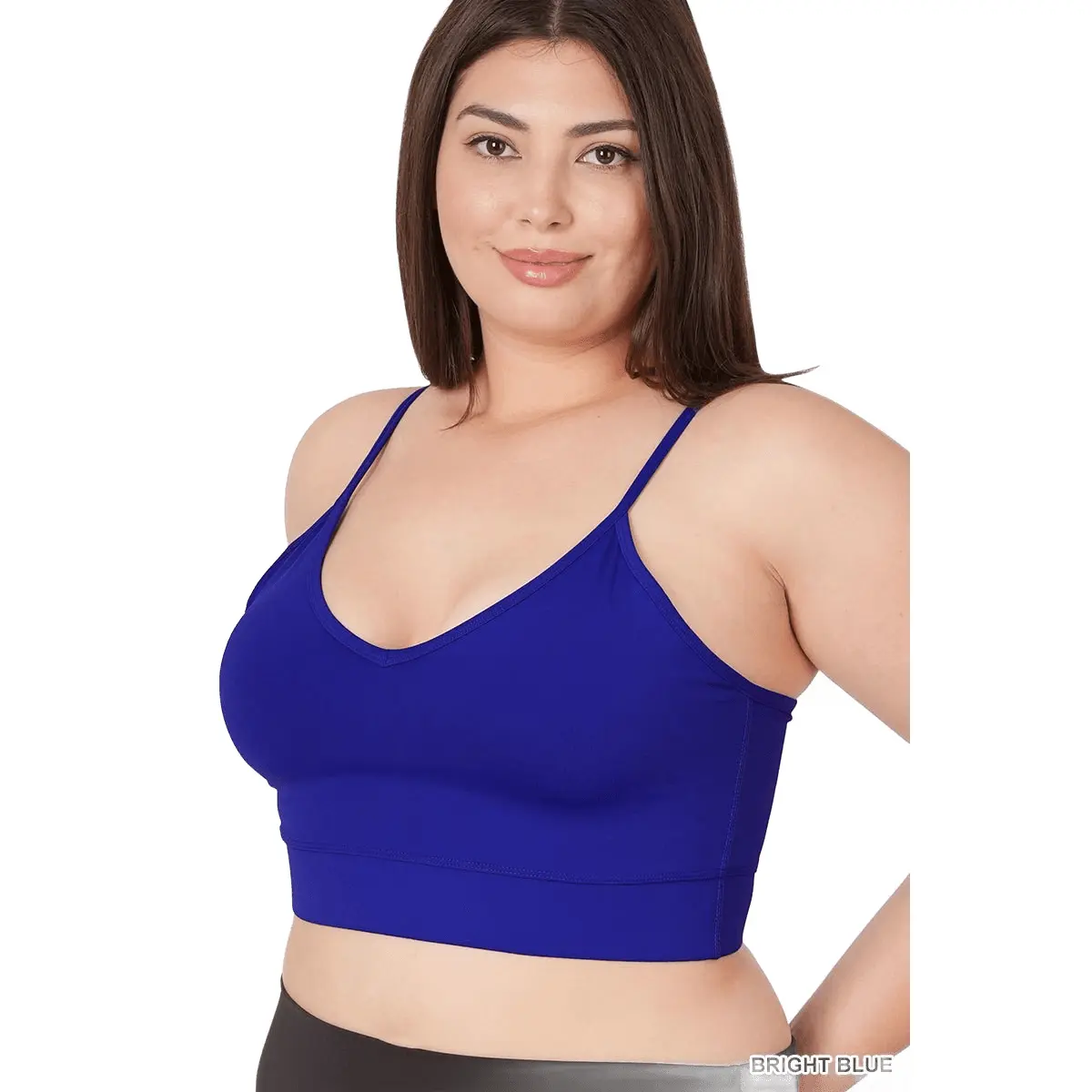 Zenana ATHLETIC ADJUSTABLE STRAP PADDED  brami Bralette