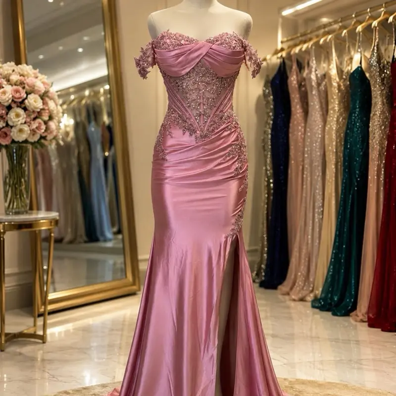 Empress ruby gown
