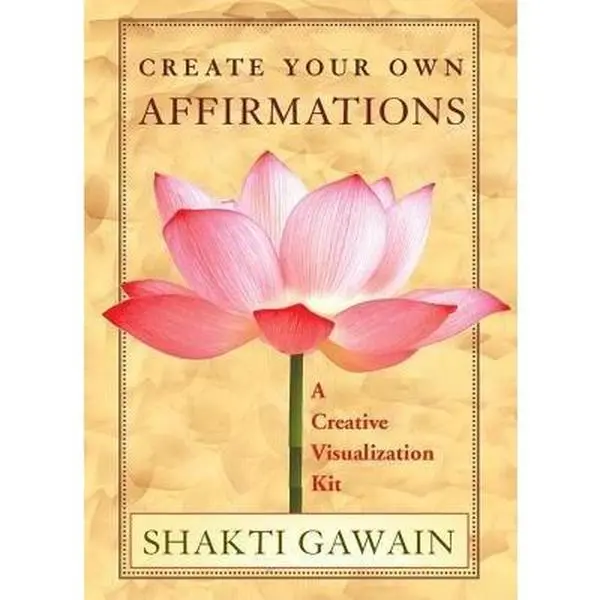 USED Book - Create Your Own Affirmations: A Creative Visualization Kit by Shakti Gawain (Paperback) - english