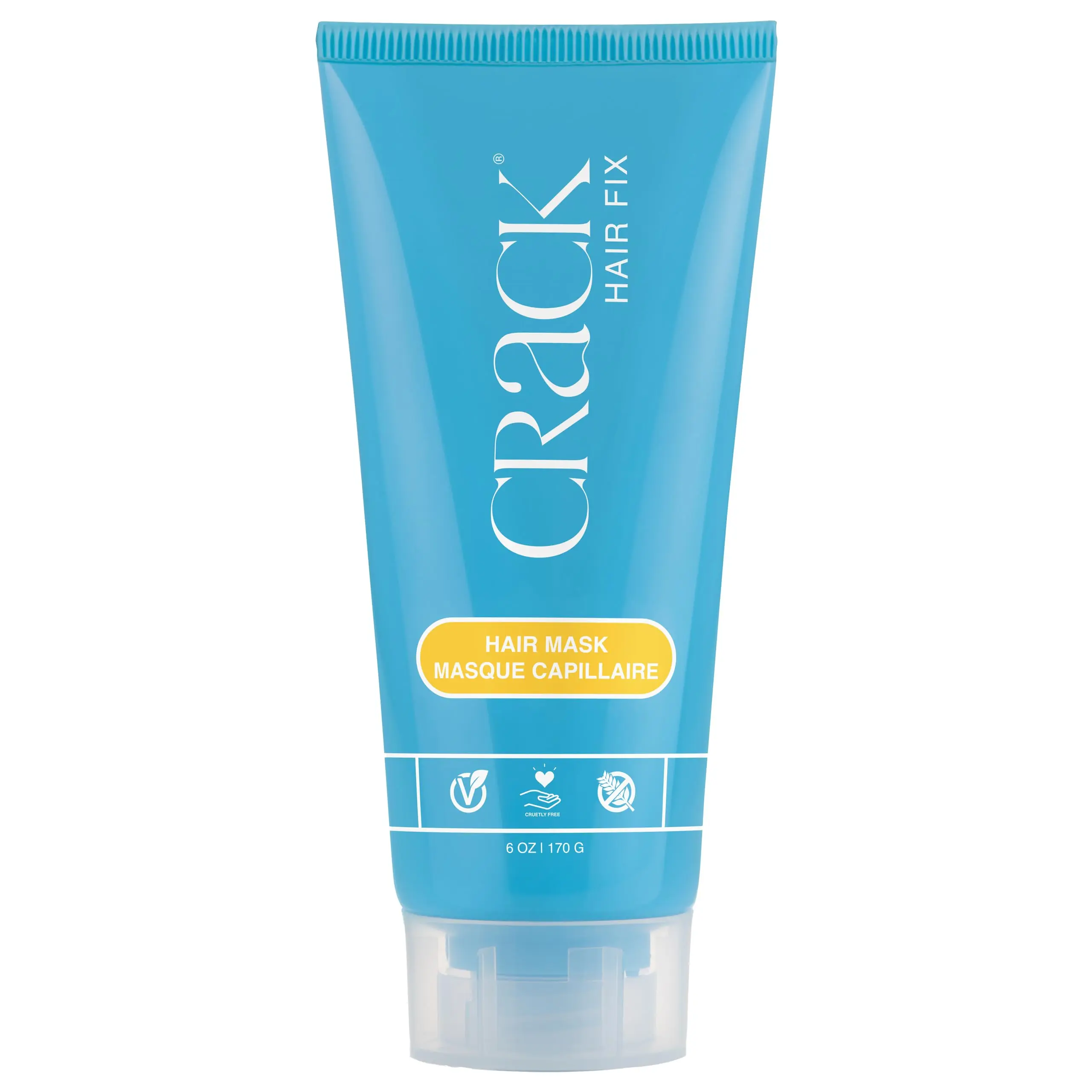 Crack Hair Fix Influx Restorative Mask for Hair Care - 6 Oz Hydrating Treatment