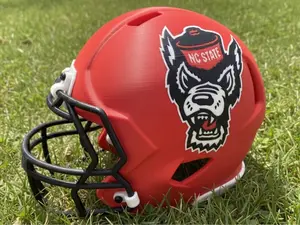 NC State Custom Display Helmet - 3D Printed