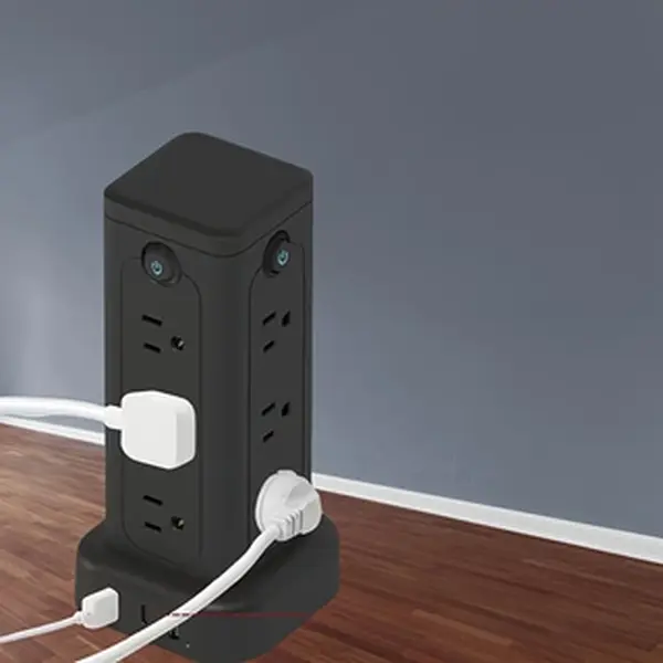 Waterproof Outdoor Power Stripfor RV/Camping 12-Outlet Surge Protector with5ft Cord 【12AC+2USB】Smart Power Strip – 2m Heavy Duty Extension Cord with USB Ports for Fast Charging! Lights Cover Protection