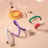 Lovely Caves Cat Chew Rope Toy with Gall Fruit, Natural Cotton Rope for Dental Health