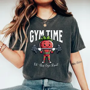Time Shirt, Eat Sleep Repeat, Yoga Shirt, Workout Shirt, Muscle Shirt, Tshirt, Fitness shirt, Shirt, Exercise Shirt