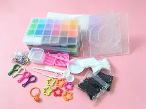 72-Color Fuse Beads Set for DIY Beading and Jewelry Making, with Free Creative Craft Supplies