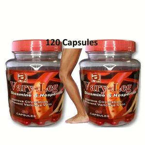 Nice vary Legs Diosmin Complex Vein Support with Hesperidin (DiosVein), 120 Caps