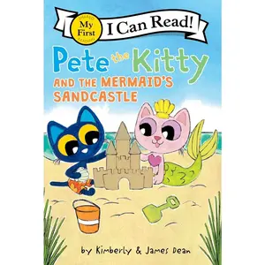 USED-Pete the Kitty and the Mermaid's Sandcastle by Dean, James (Paperback)