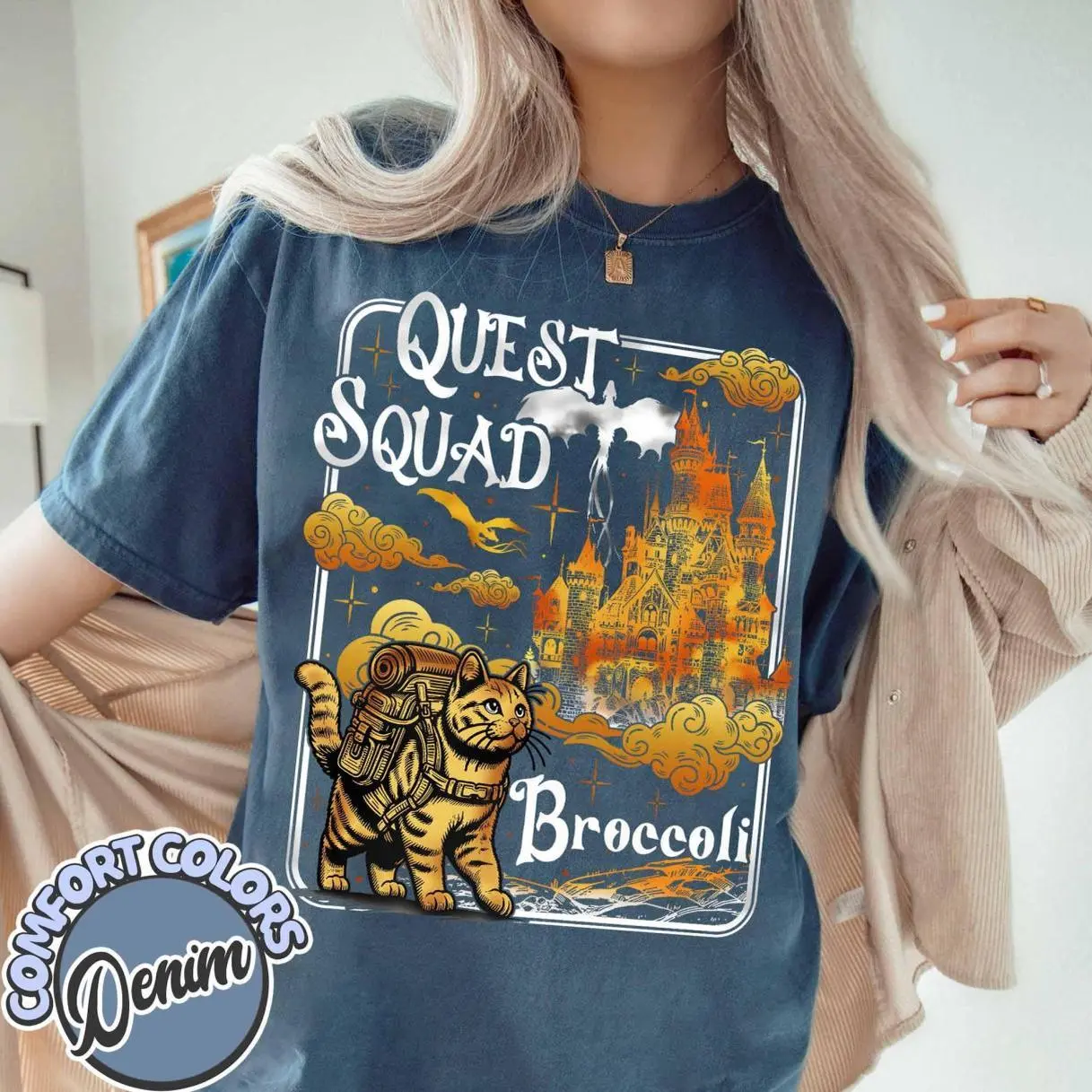 Quest Squad Broccoli Shirt, Onyx Storm Shirt, Fourth Wing, Xaden Riorson, Ridoc Romantasy Fan Shirt, Dragon Rider,Bookish Tee
