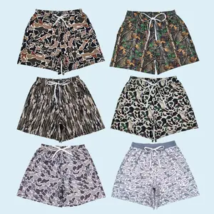 Adult man camouflage style summer swim trunks Adult man camouflage style summer swim trunks