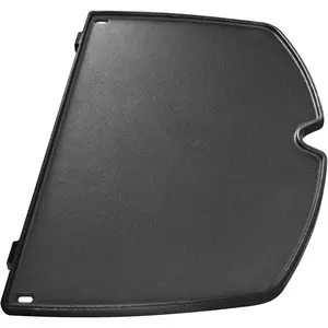 Cast Iron Griddle for Weber 6558 Q100 Q120 Q1000 Q1200; Q100 Q1000 Series Grills (12.6" x 8.6"x 0.5")
