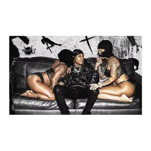 40in*60in Youngboy Never Broke Again I Rest My Case American Hip Pop Flag Tapestry Wall Hanging Bed Room Bar Aesthetic Room Decor Cotton Decorative