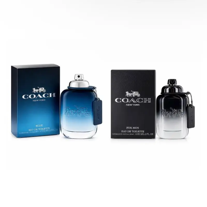 Coach Combo Designer Perfume Bundle | Coach Blue + Coach Black | 100ml (3.3 fl.oz)