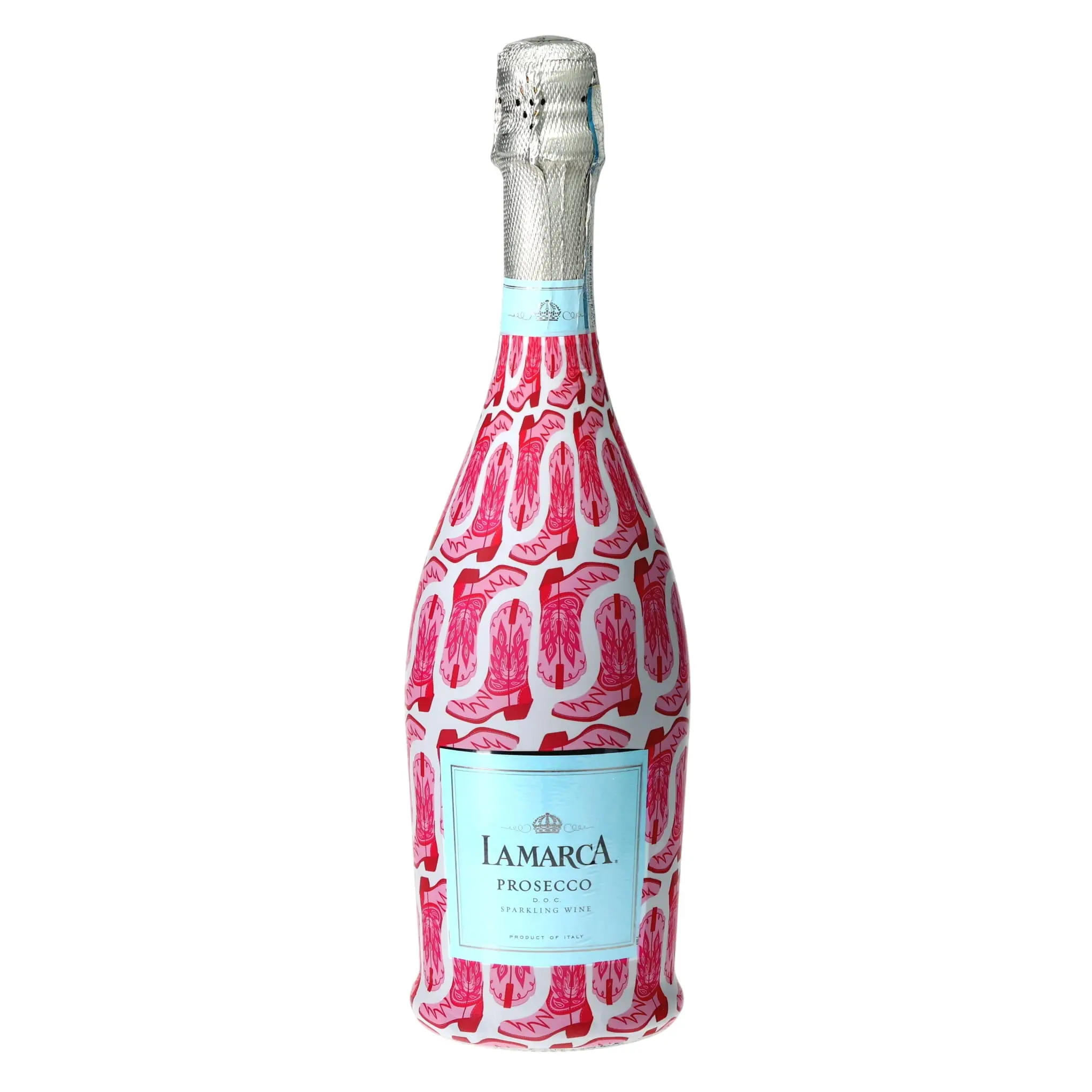 Cow Girl Prosecco Bottle Wrap