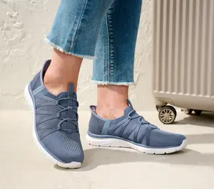 Skechers Slip-ins Virtue Washable Mesh Sneakers - Coral Bliss Skechers Slip-ins Virtue Washable Mesh Sneakers - Coral Bliss