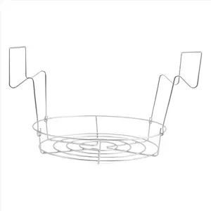 Canning Rack,Canning Jar Rack,Steamer Rack for Water Bath Canning or Pressure Canning,Fit for Kinds of Jars-Silver