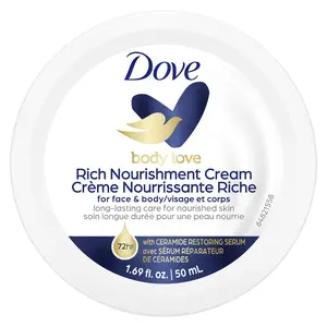 Dove Rich Nourishment Cream, 1.69 oz Body Lotion