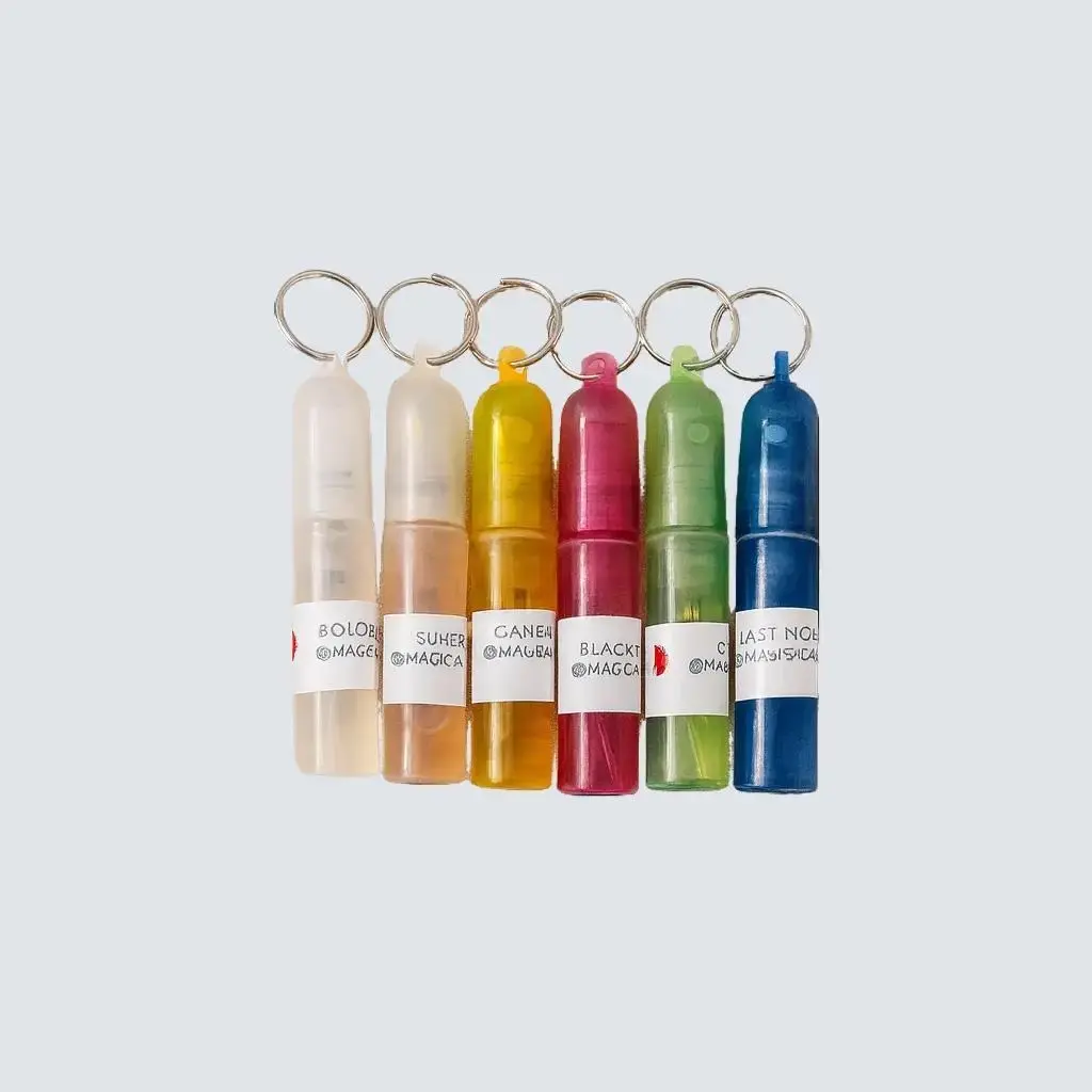 Unisex Fragrance Discovery Sample Pack - Fragrance Discovery Set with Amber Vanilla, Aromatic Citrusy, Fruit Floral Scent and Bergamot Mix, Amber Vanilla Fragrance