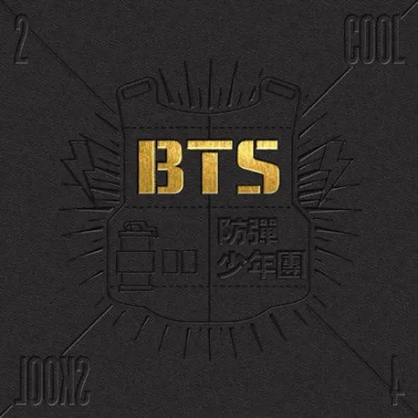 BTS – 2 COOL 4 SKOOL — CD + Booklet + Postcard Outer Cover Debut Single
