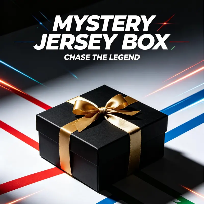 [Markable size]Mystery Sports Collectibles Box - Random Pick of Basketball, Baseball, Hockey Jerseys or Baseball Cap