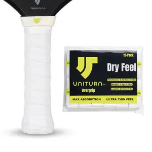 UNITURN Dry Feel Overgrip | 3/12 Packs | Precision Feel & Sweat Management