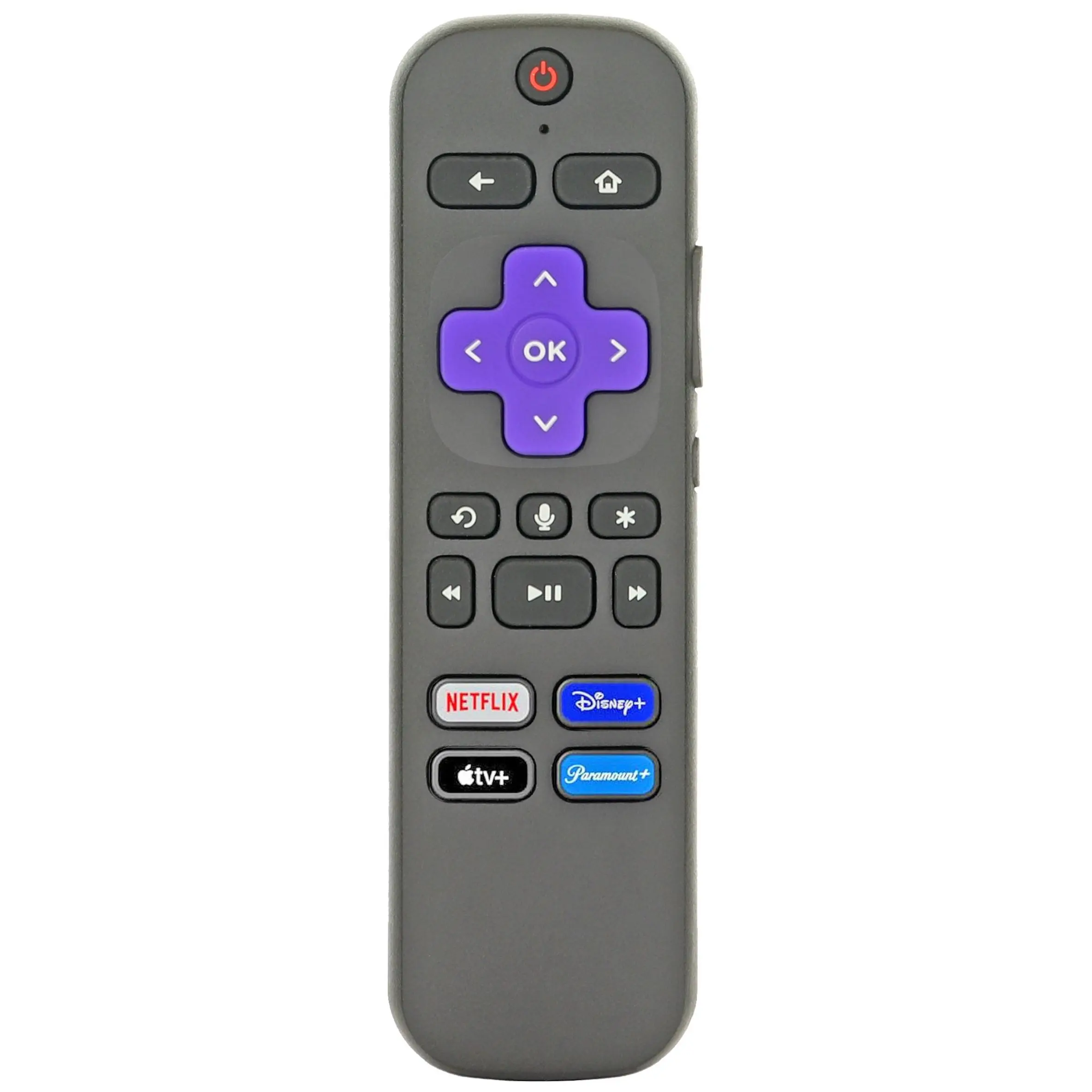 ANDERIC RC-FA5 Universal Remote for All Roku Devices with Voice Control & Easy Setup Compatible with Roku TV, Streaming Stick, and StreamBar