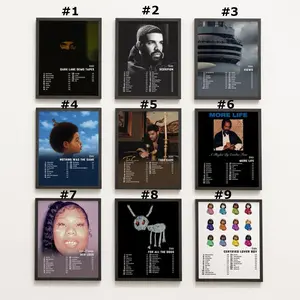 Drake All Album Prints , Take Care , Her Loss , For All the Dogs, Certified Lover Boy , More Life , Nothing Was the Same