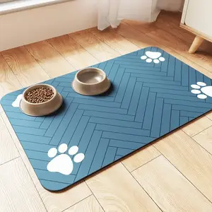 PawPad™ Non-Slip Pet Food & Water Placement Mat  XIAOLANG Silicone Pet