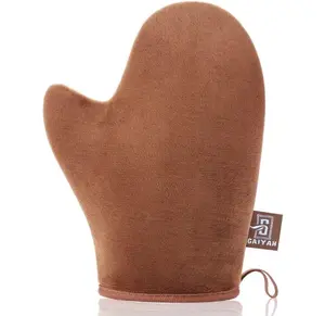 GAIYAH Self Tanning Mitt Applicator Self Tanner Mitt Applicator Tanning Mitts Self Tanner With Thumb Ultra Soft Tanning Glove For Self Tan Mitt