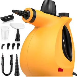 Handheld Pressurized Multi-Surface Steam Cleaner, Ease of Cleaning  -Free Steam Cleaner for  with 11 count Accessories, Portable Steamer for Deep Cleaning Tile, Grout, Window, Couch,