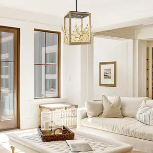 4-Light Modern Branches Island Pendant Lighting, Artistic Kitchen Island Chandelier