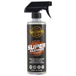 Masterson's Car Care - MCC_108_16 Super Cleaner All Purpose Formula - Colorless and Odorless Cleaner Works On Interior and Exterior Surface - Removes Dirt Grime and Food Stains (16 oz) Spray16 Fl Oz (Pack of 1)