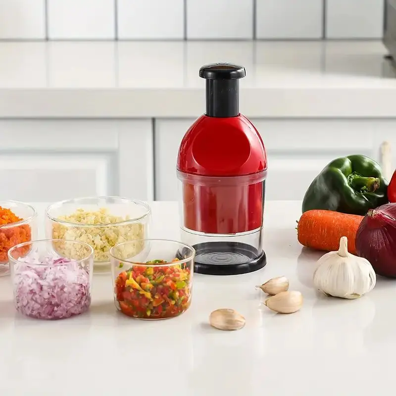EasyChop Manual Food Dicer – Compact, Durable, Onion & Garlic Chopper