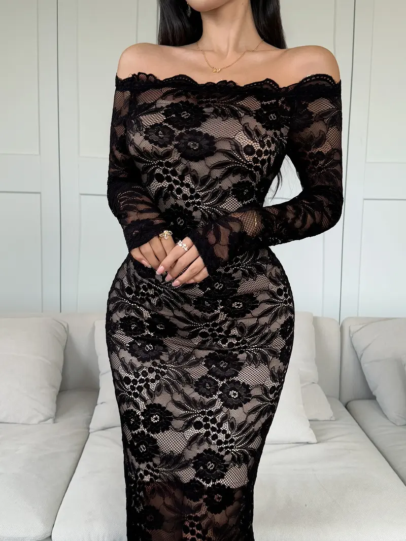 chinese dress ladies Bodycon Lace Off Shoulder Fishtail Wedding Dress main image 0