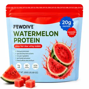 FEWDIVE Fitness Grass-Fed Whey Protein Concentrate & Isolate Powder, 300g Dietary Supplement with Scoop for Healthcare Support, Protein Supplement, Fitness Dietary Supplement