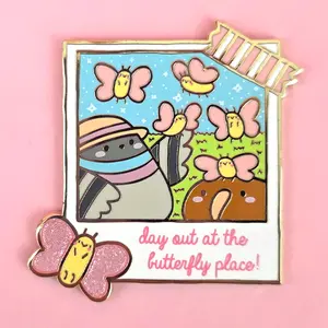Pin Club Release! 2025/03 - Butterfly Place Poe