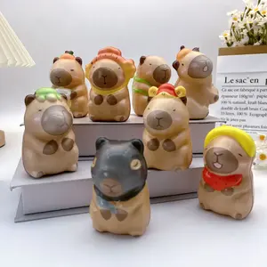 Popular trending capybara stress-relief squishy toy, slow rebound, cute internet-famous new children's squishy toy