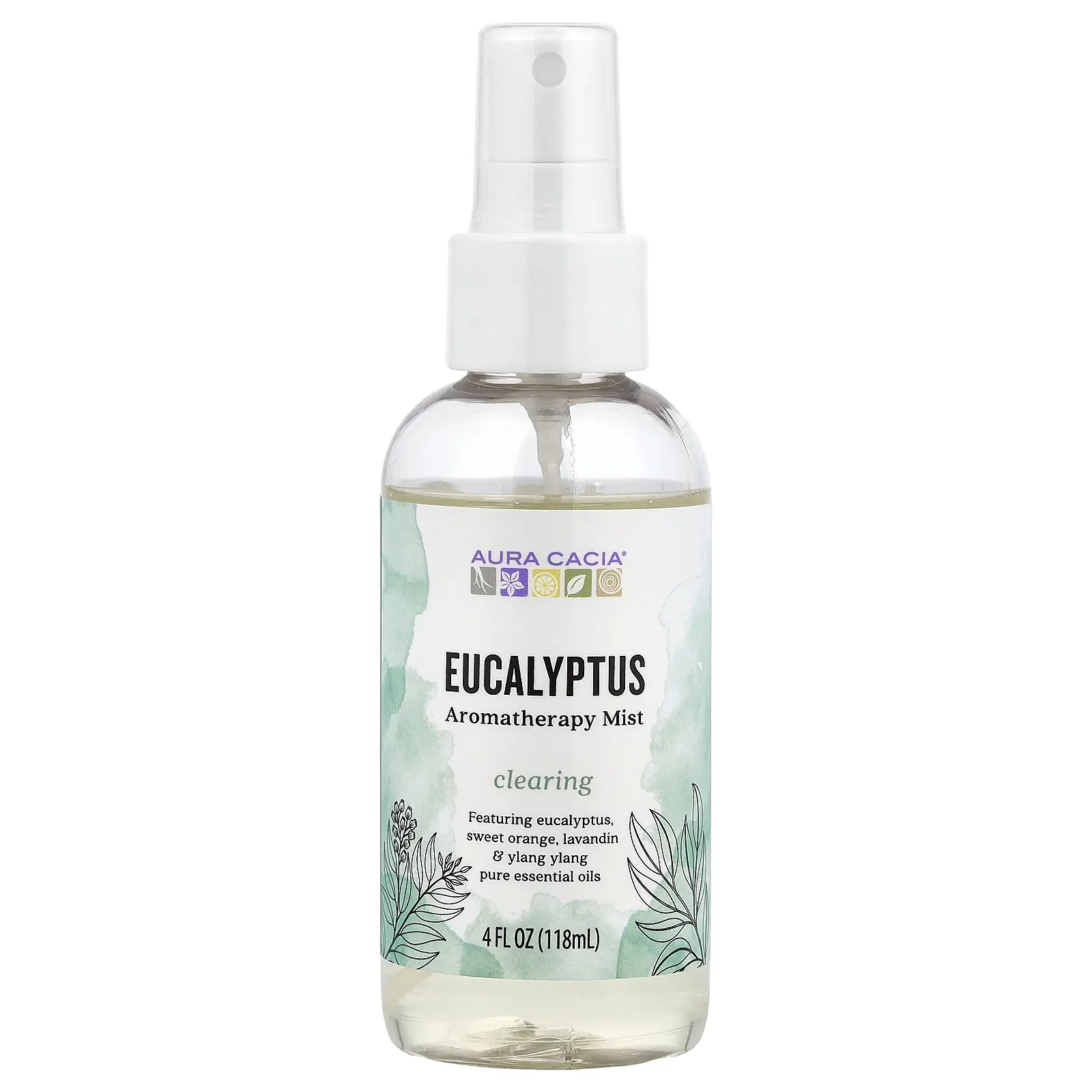 Aura Cacia Aromatherapy Mist, Eucalyptus, 4 fl oz (118 ml) Aura Cacia Aromatherapy Mist, Eucalyptus, 4 fl oz (118 ml)
