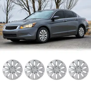 WOLFSTORM 4-Pack 16 Inch Wheel Rim Cover Hubcaps for 2008-2012 HONDA ACCORD SEDAN