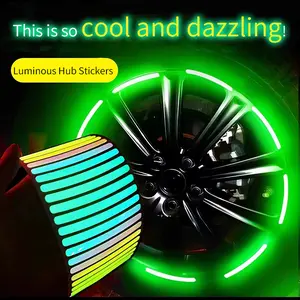 10Pcs Waterproof Reflective  , Luminous Wheel Hub , DIY /Motorcycle/Bicycle Wheel Hub Decorative ,  Protection   exterior decoration accessory 720 Custom-Fit Windshield Metal Skull Emblem  Dog Fishing  bumper room window    Mask Mississippi Ohm  High body