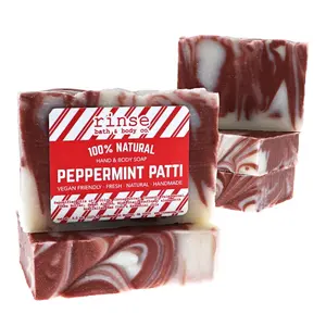 Natural Soap | Peppermint P | Handmade | Rinse