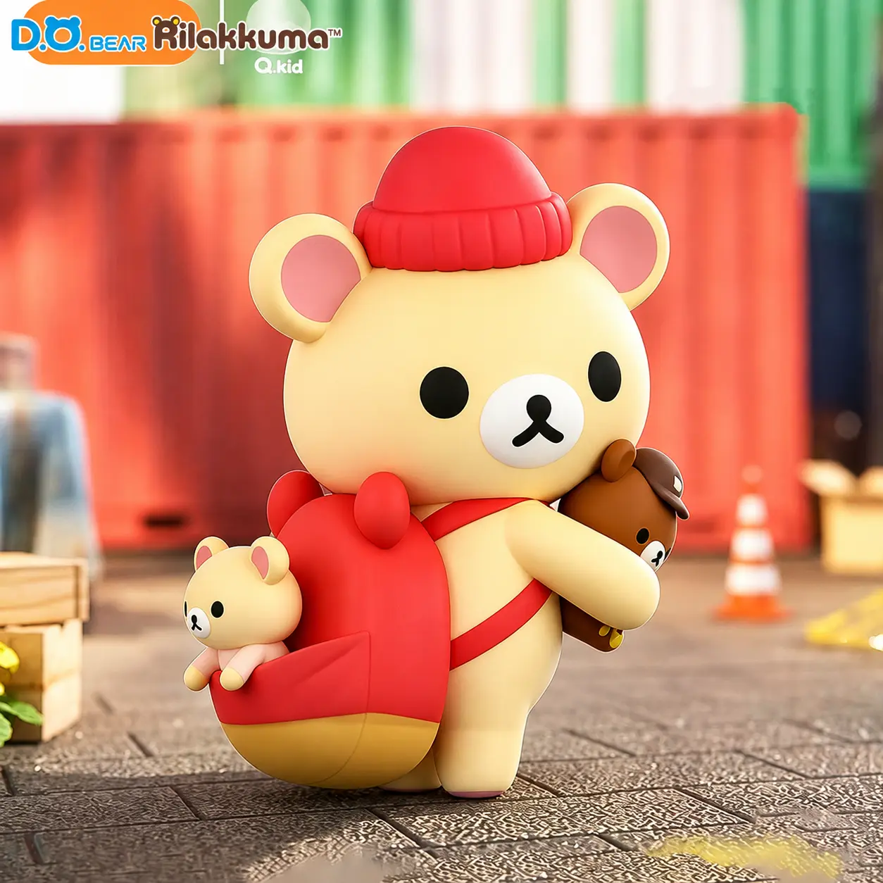 Rilakkuma Daily Companion Series Blind Box Charms Cute Woven Strap Bear Keychain 6 Regular Styles With 1 Hidden Pendant Sweet Surprise Collectible Gift For Rilakkuma Fans And Girls