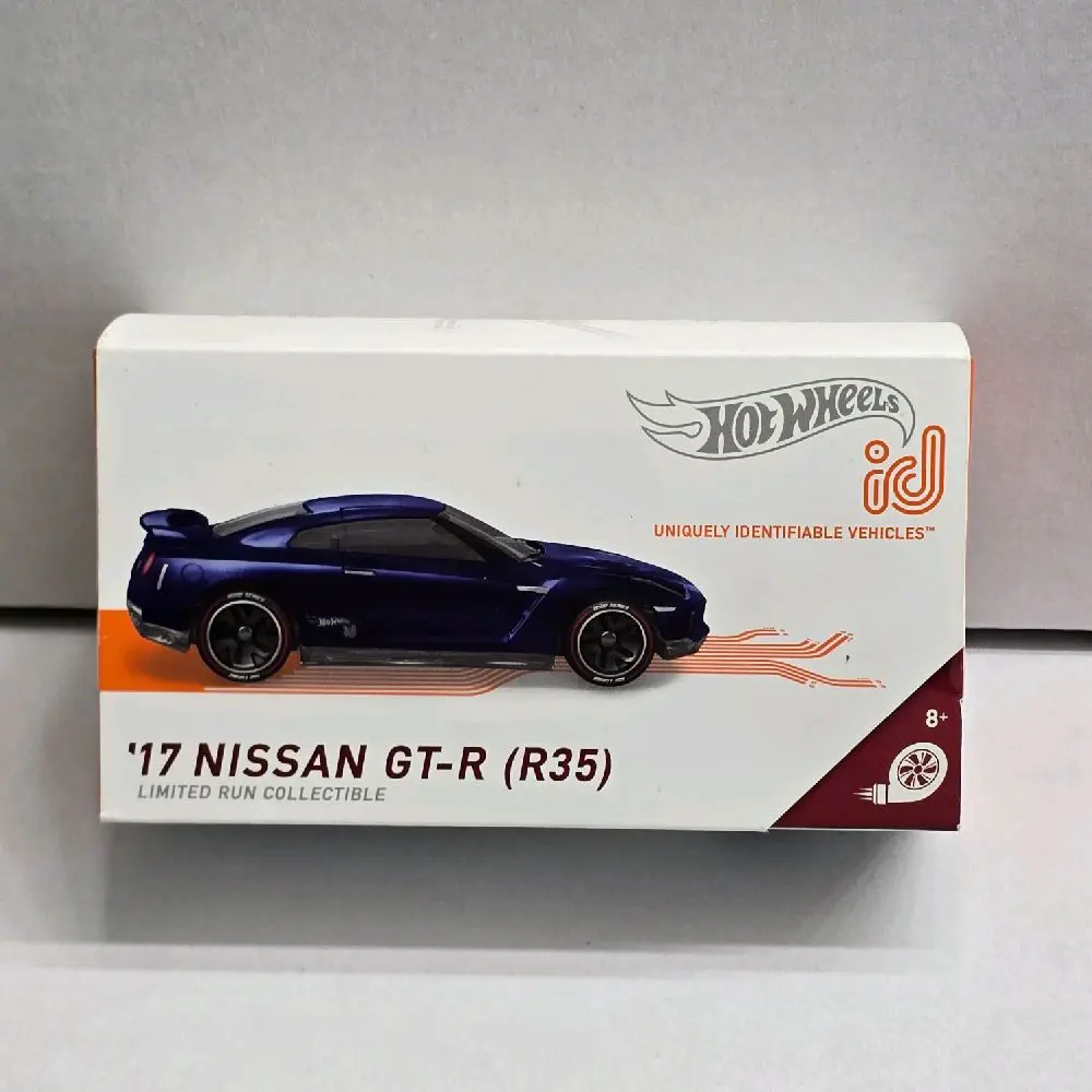 Hot Wheels ID Series '17 Nissan Skyline GT-R (R-35) HW Turbo BLUE Series 2