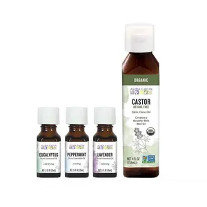 Aura Cacia DIY Castor Oil Heat Pack Set