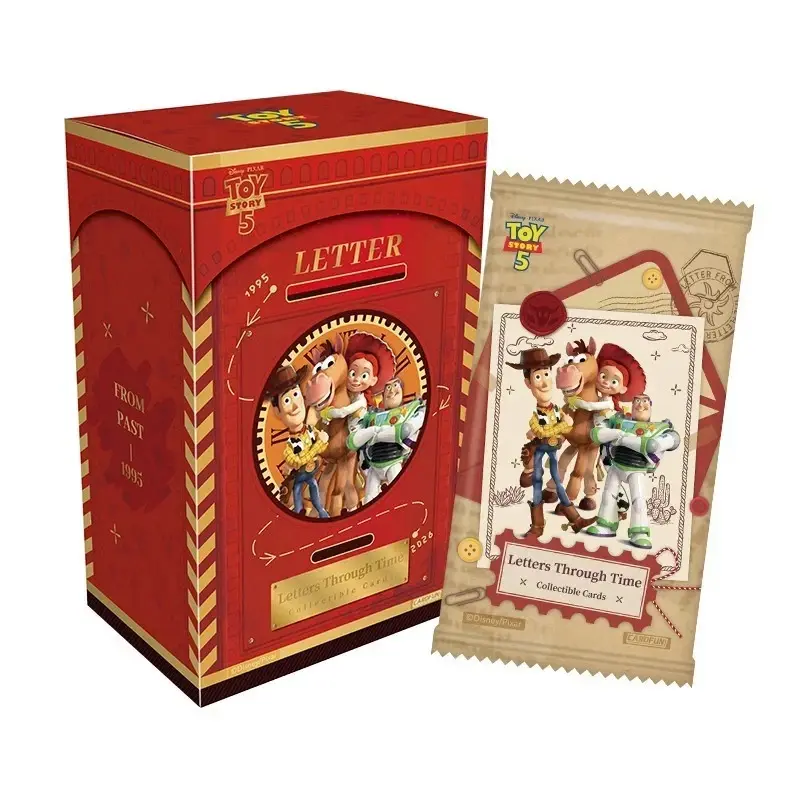Card Fun Toy Story 5 Anime Time's Letter Collection Trading Card Booster Box sohochic