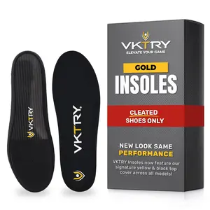 VKTRY Baseball Gold Carbon Fiber Performance Insoles