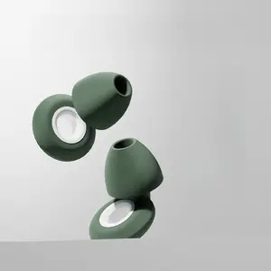 Comfortable Silicone Ear Plugs, Washable, Noise-Reducing, Ear Canal Friendly, Ideal for Travel & Noise-Sensitive People, Waterproof Earplugs, Swimming Earplug