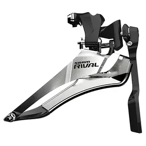 SRAM Rival 22 Braze-On Yaw Front Derailleur with Chainspotter for 2x11-Speed Drivetrains Lightweight 94g Durable Materials Enhanced Shifting Performance