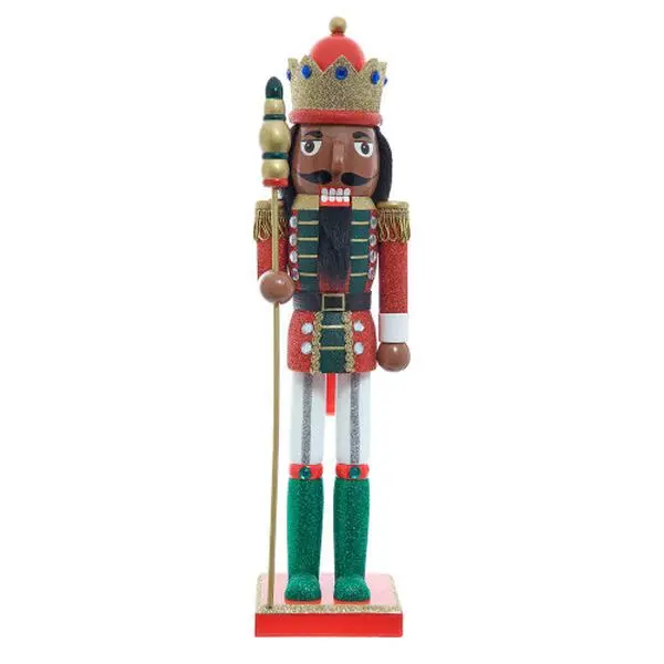 NUTCRACKER! MAGICAL CHRISTMAS BALLET & KURT ALDER-15" African American Nutcracker King