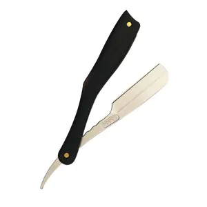 Straight Razor Ebony Wood